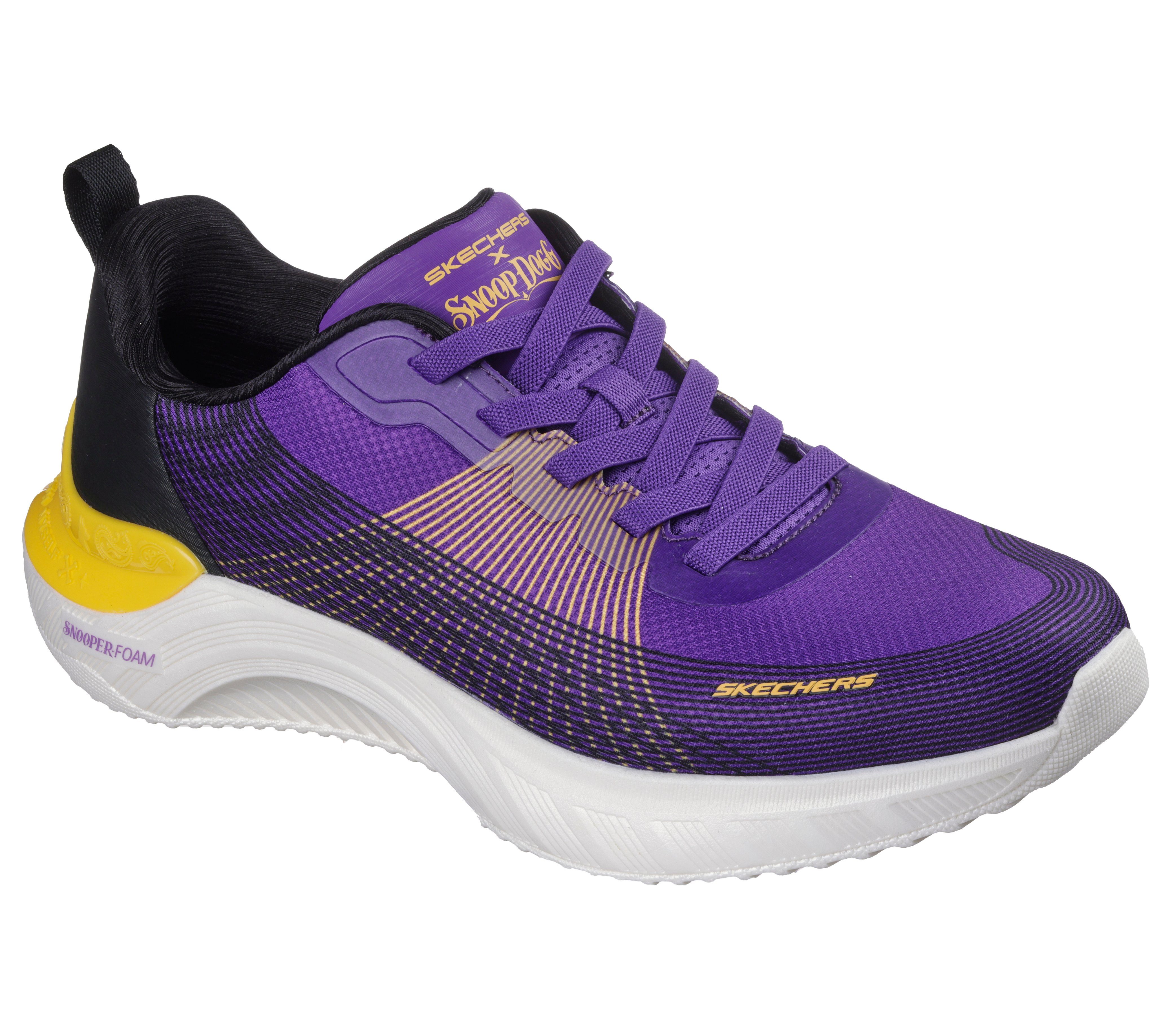 Skechers SNOOP ACE-CYBER WALKER Slip-On Sneaker Schnürschuh, Sportschuh, Snoop Sneaker zum Schlupfen