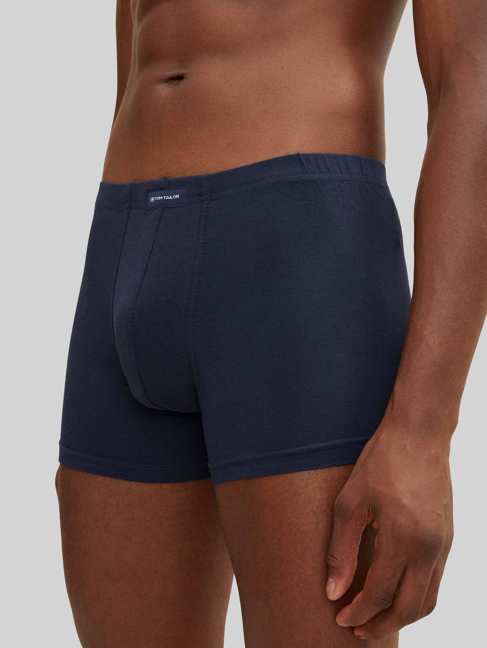 TOM TAILOR Boxershorts Unterwäsche (im 4er Pack) Kurze Boxershorts im 4er-Pack – Bild 4 von 5