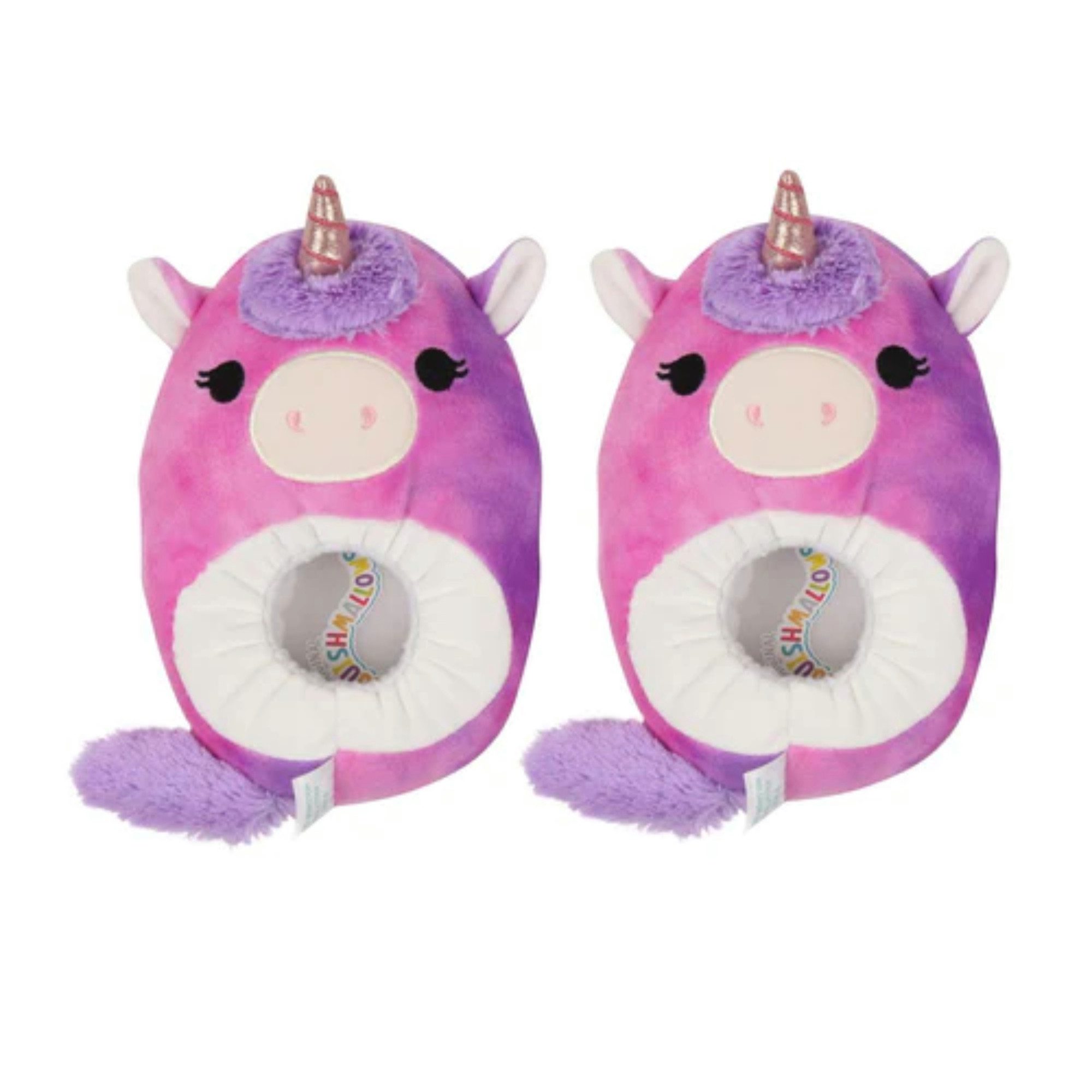 Squishmallows Squishmallows Hausschuhe Lola Unicorn - weich warm komfortabel 29-30,5 Plüsch Hausschuhe