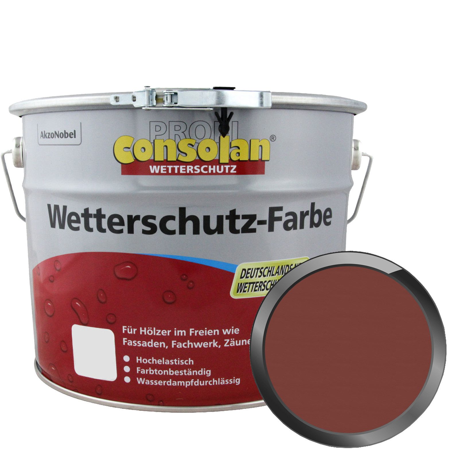 Consolan  Wetterschutzfarbe PROFI Wetterschutzfarbe 10 LTR