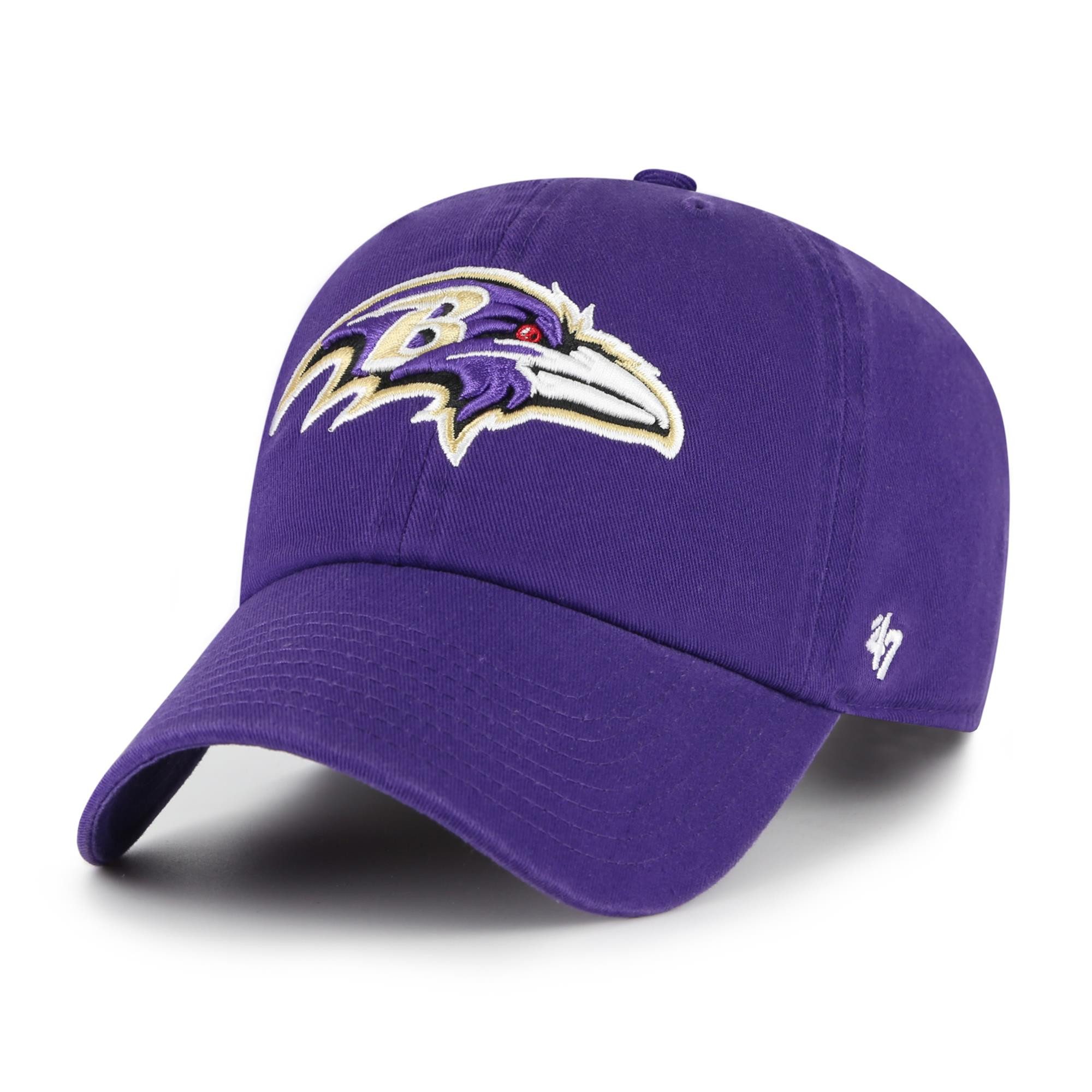 Baseball Cap '47 Brand NFL Cap Baltimore Ravens '47 CLEAN UP Purple