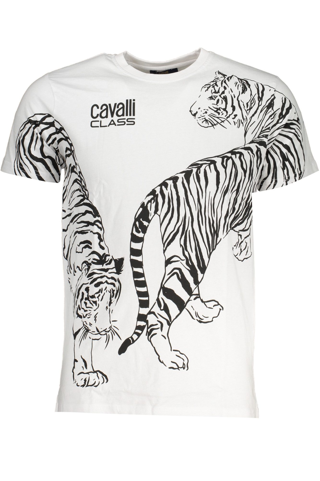 Cavalli Class T-Shirt Herren T-Shirt Weiß günstig online kaufen