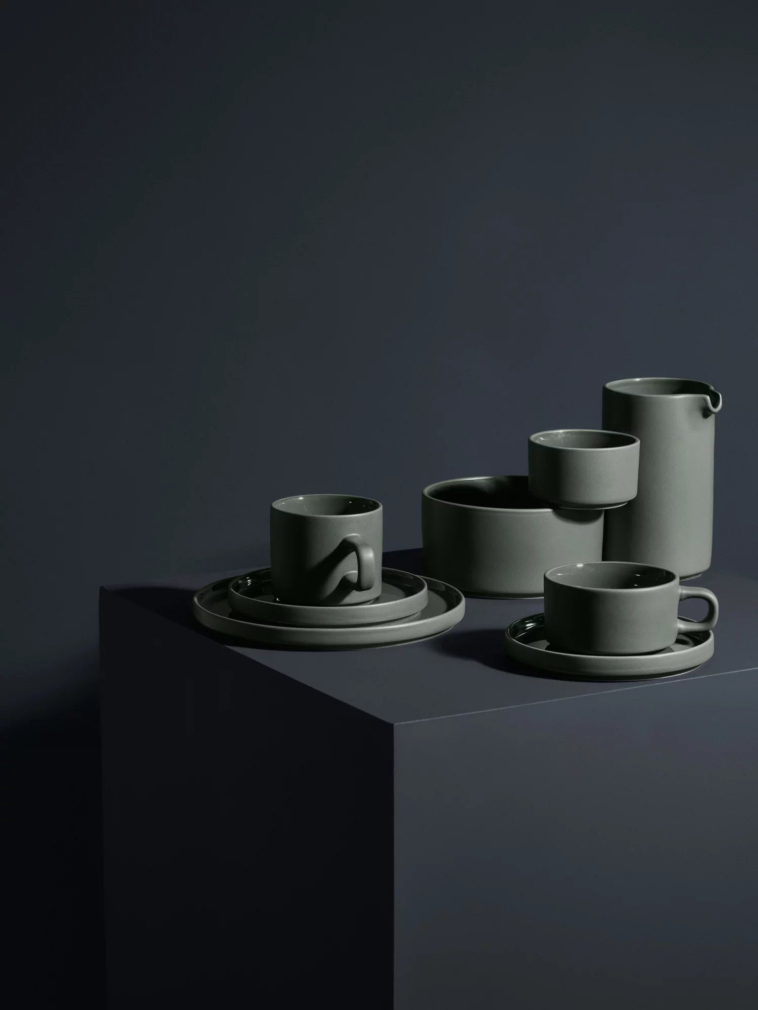blomus Tasse -PILAR- Keramiktasse, Espressotasse, Kaffeetasse, 2-tlg., Keramik, Hochwertige Keramik, Zeitloses Design, Unikat