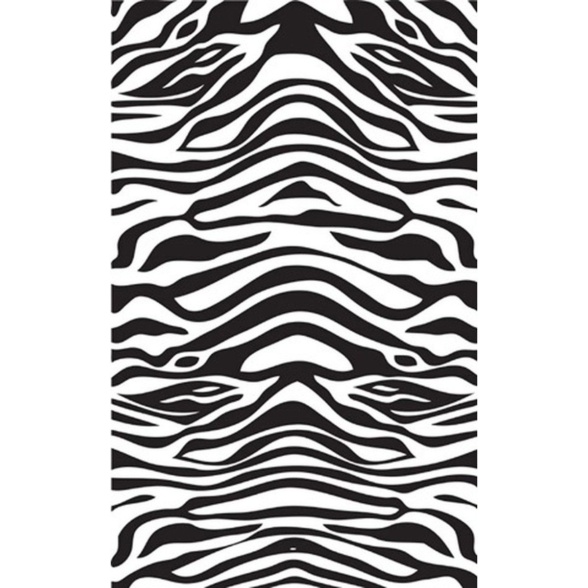 Euroshowers GmbH Duschvorhang Zebra 180 × 200 cm Polyester mit 12 Ringen