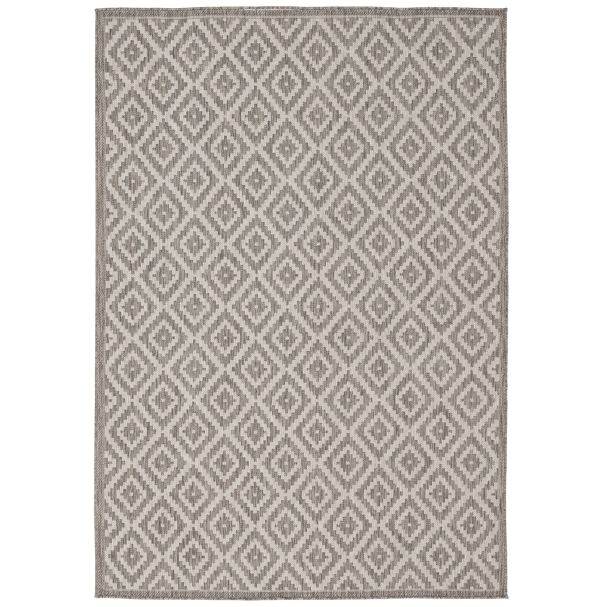 Pergamon Outdoorteppich In & Outdoor Teppich Valencia Fliesenoptik, Rechteckig, Höhe: 4 mm