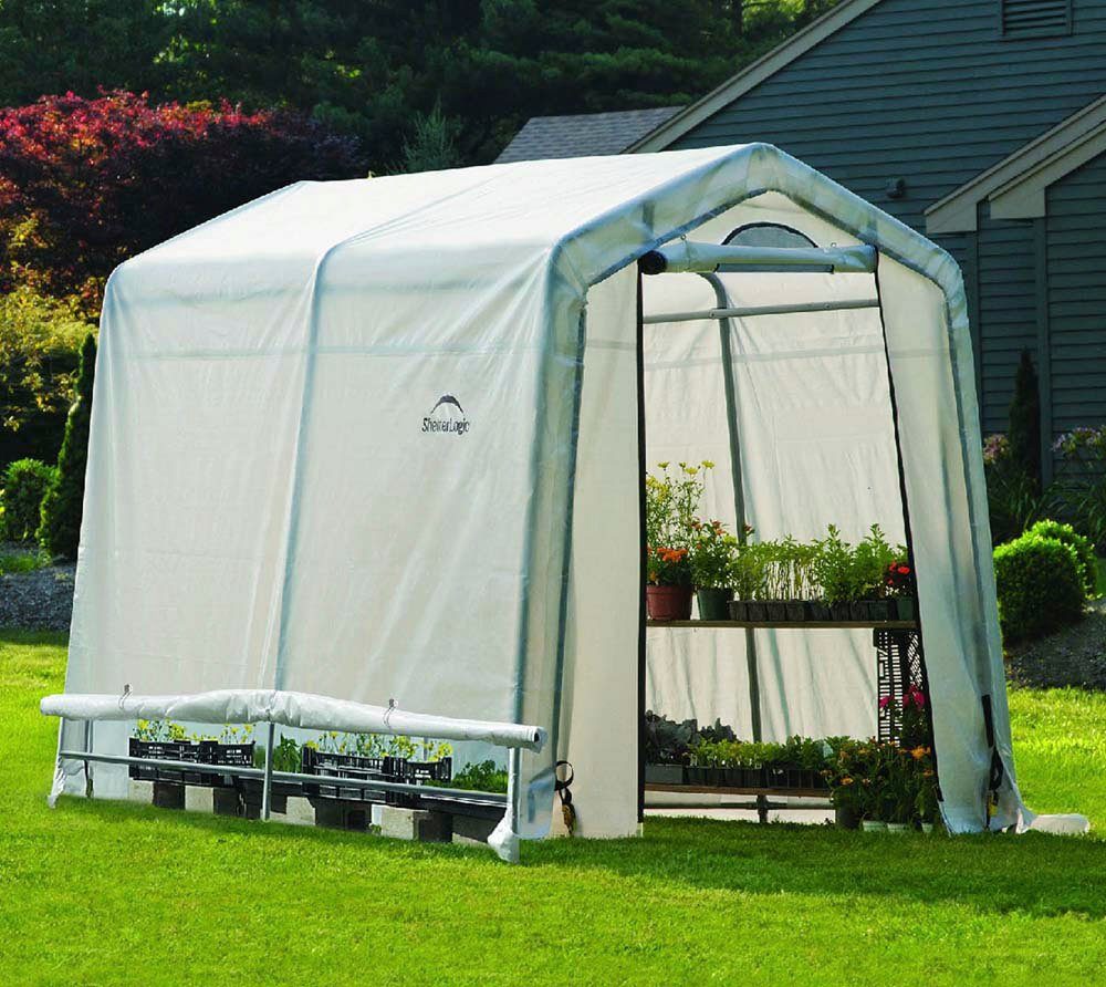 ShelterLogic Gewächshaus, aus wasserdichter Polyethylen-Plane