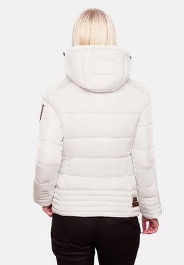 Marikoo Winterjacke Sole modisch taillierte Damen Steppjacke für den Winter