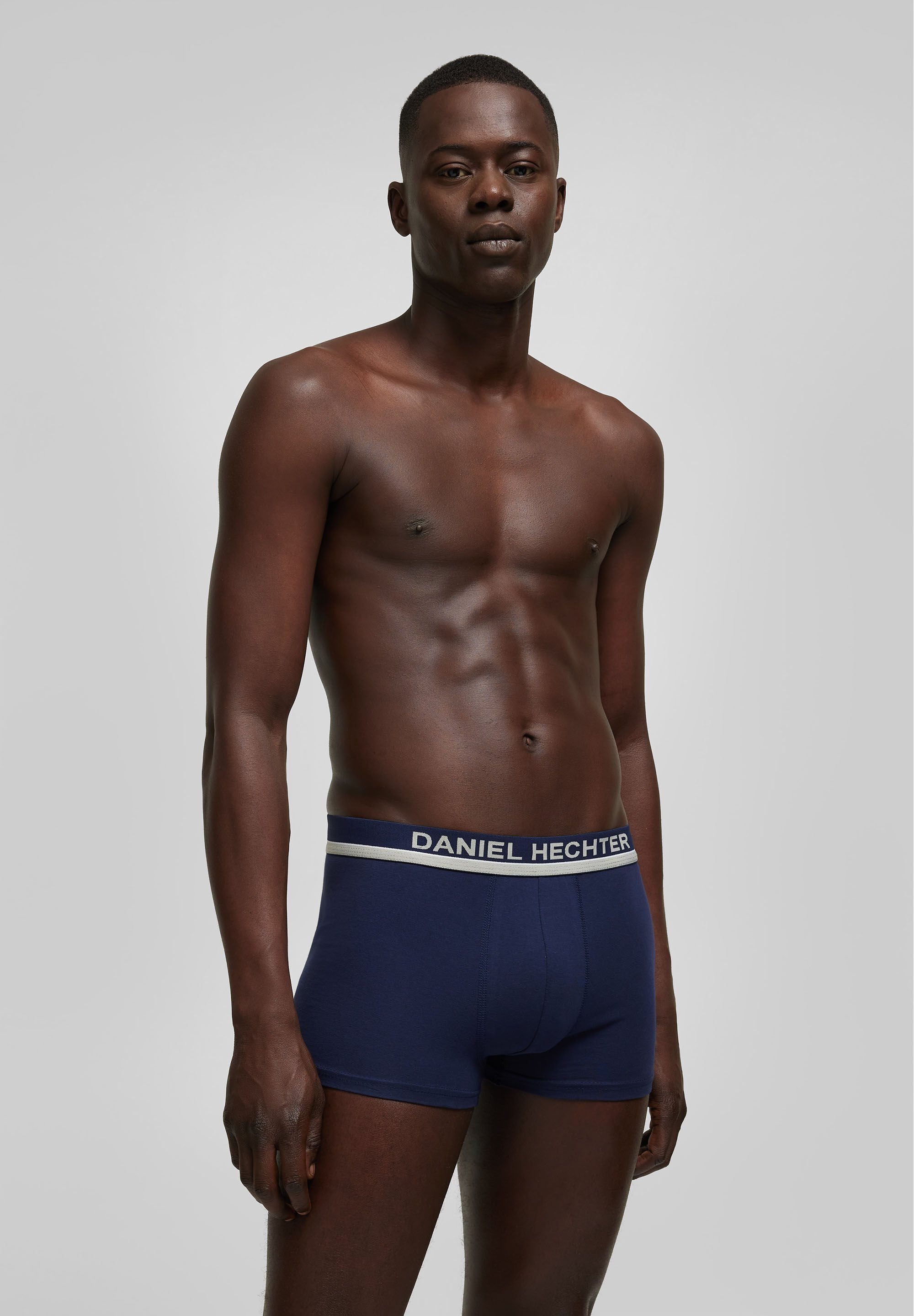 im Pack midnight HECHTER Boxershorts PARIS (3-St) blue 3er