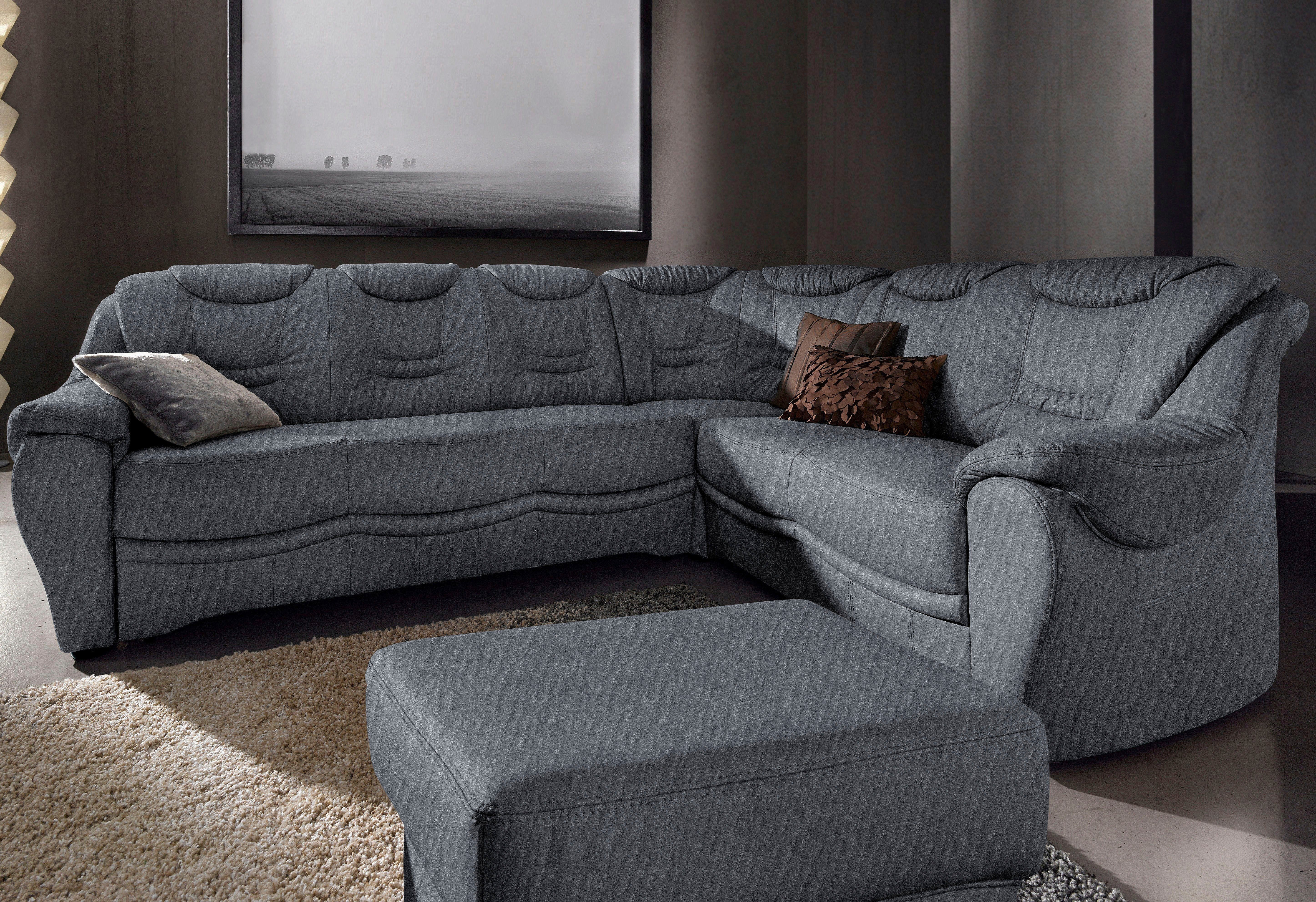 sit&more Ecksofa "Benson L-Form", wahlweise mit Bettfunktion günstig online kaufen