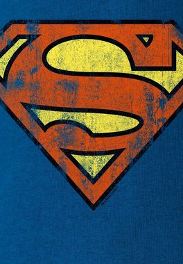 LOGOSHIRT Kapuzensweatshirt DC - Superman Logo mit Superman-Logo