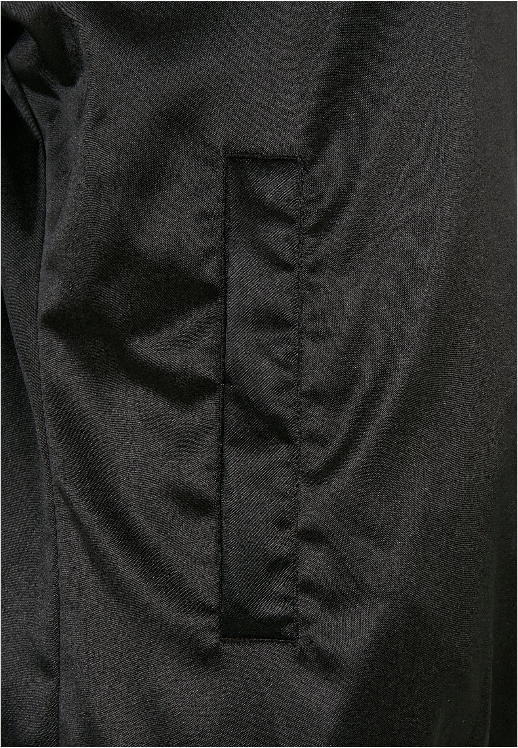 URBAN CLASSICS Damen Oversized Jacket (1-St) Sommerjacke black Ladies Satin Bomber