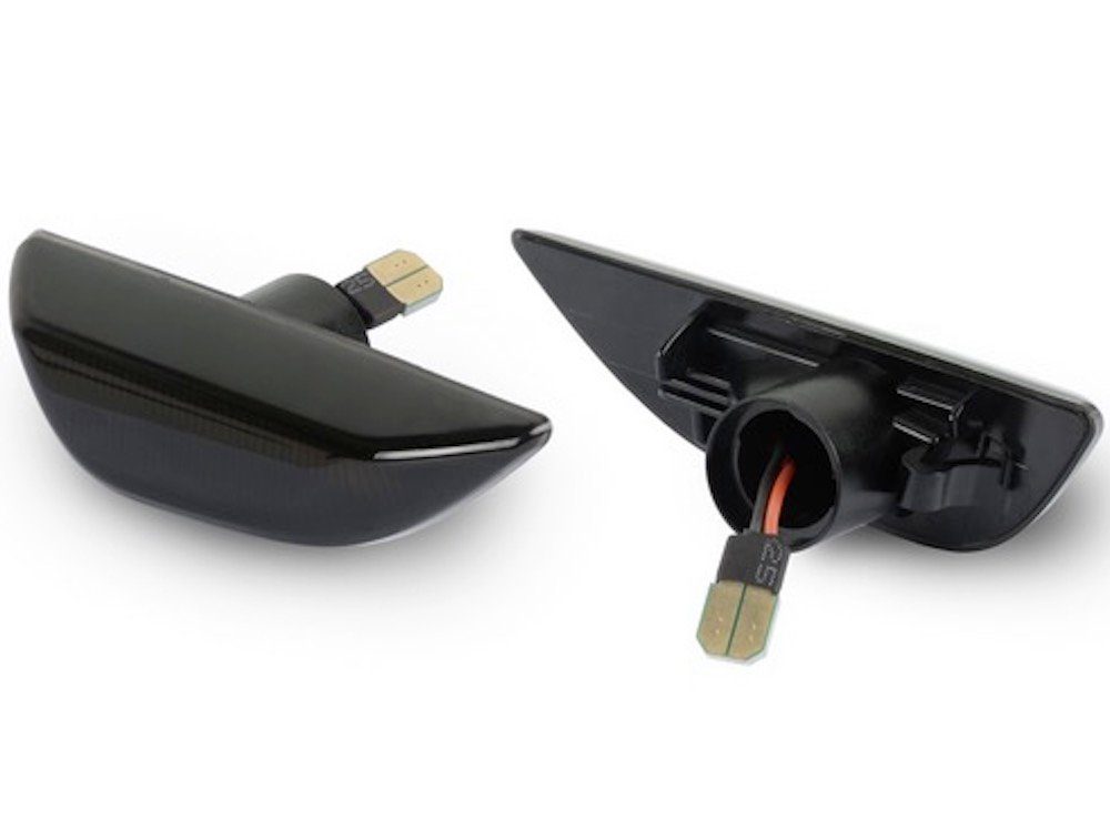 LLCTOOLS Blinker LED SEITENBLINKER passend für OPEL MOKKA MOKKA X Schwarz, LED fest integriert