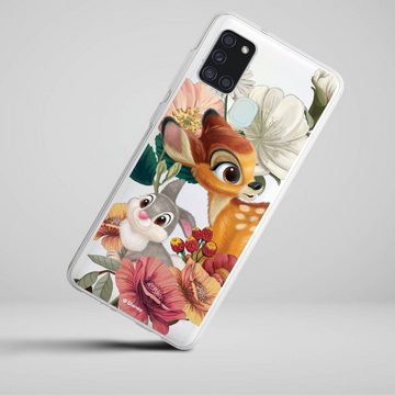 DeinDesign Handyhülle Bambi Klopfer Disney Bambi, Klopfer transparent, Samsung Galaxy A21s Silikon Hülle Bumper Case Handy Schutzhülle