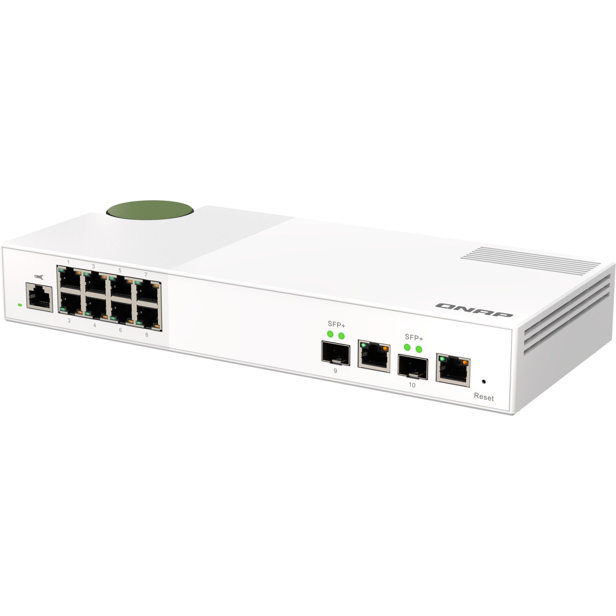 QNAP QNAP QSW-M2108-2C, Switch Netzwerk-Switch