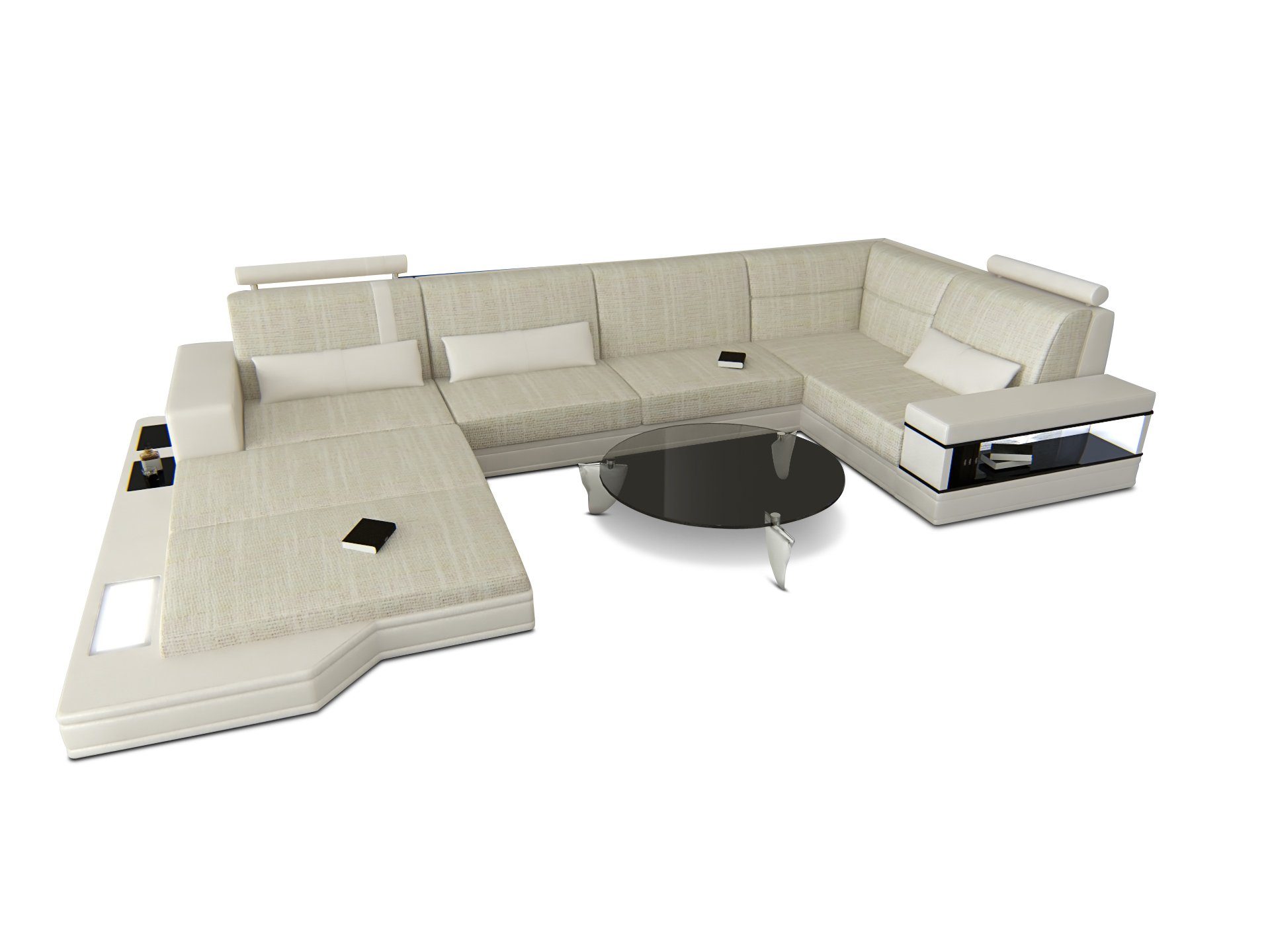 Sofa Dreams Wohnlandschaft Polster Stoffsofa Couch günstig online kaufen