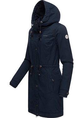 Ragwear Winterjacke Aurorie Crystal Organic modischer Winterparka mit stylischen Details