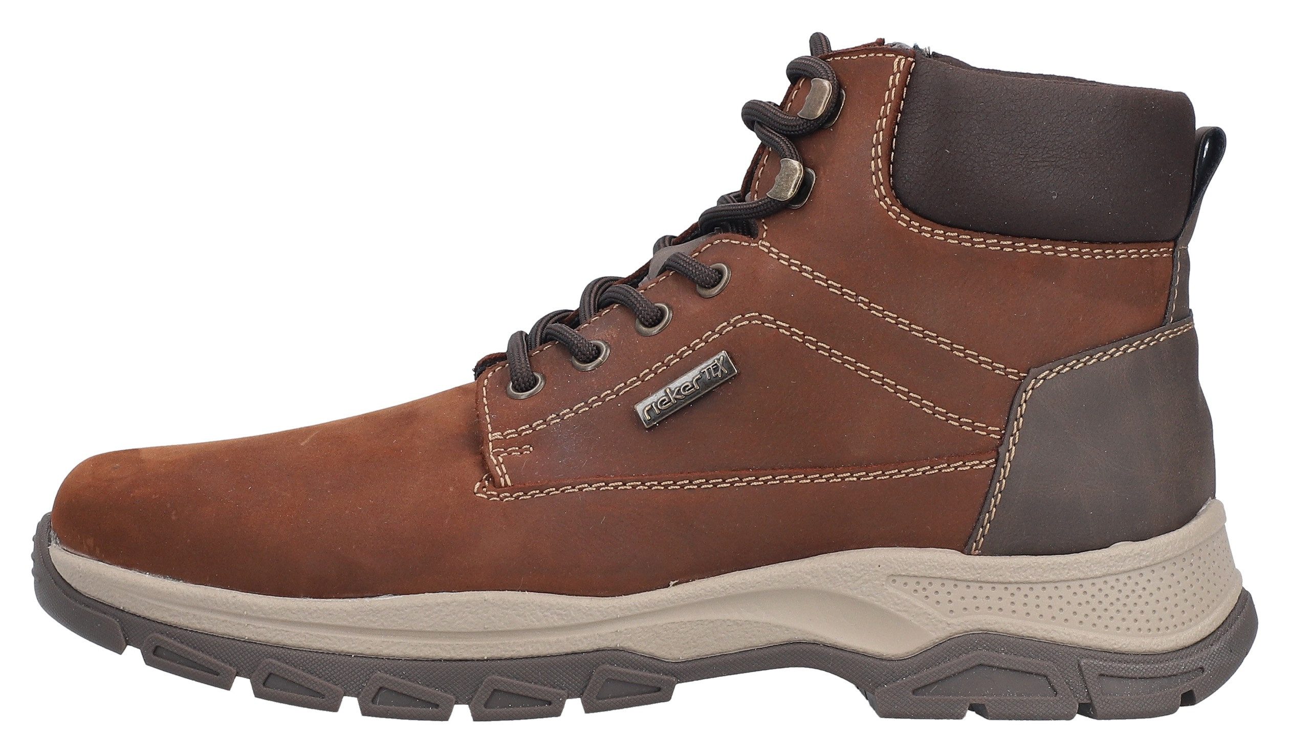 Rieker Winterboots Schnürboots, Stiefelette, Outdoorboots mit Innenreißverschluss