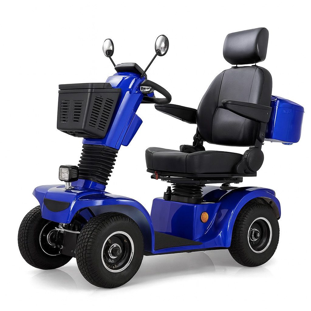 STW GmbH Elektromobil Urban Hopper Senior, 500 W, 6 km/h, Drehbarer Sitz, 48V/20Ah Blei-Gel
