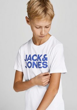 Jack & Jones Junior Rundhalsshirt JJECORP LOGO TEE SS CREW NE 2PK NOOS JNR