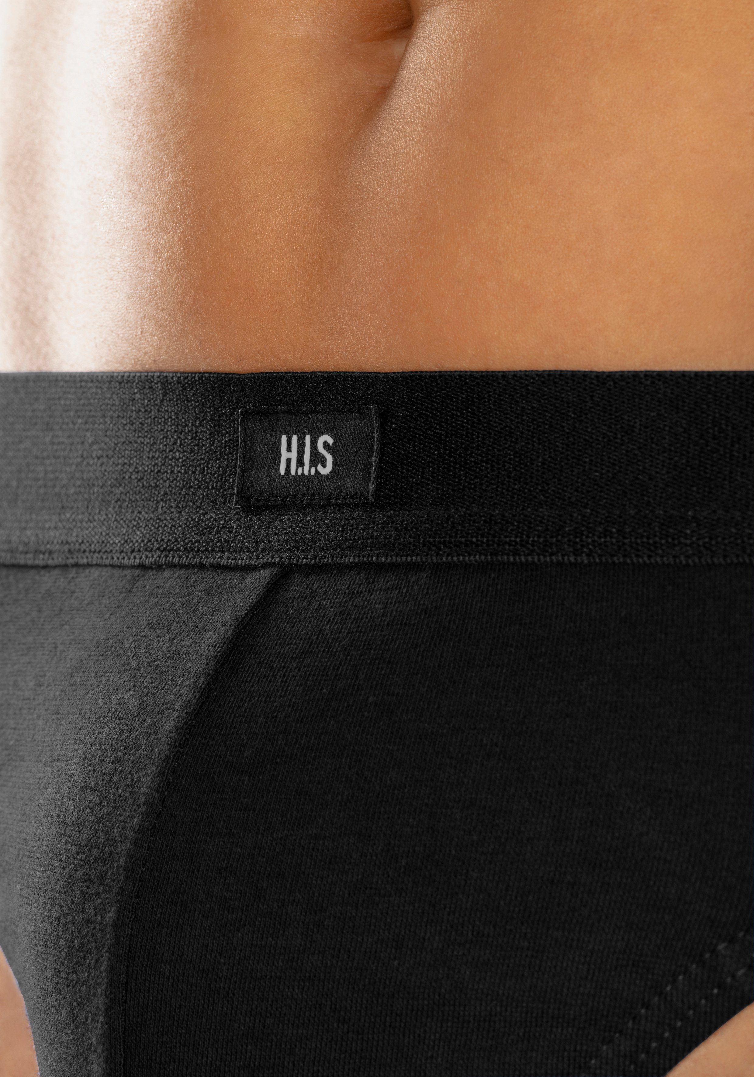 H.I.S H.I.S 3-St) vorn (Packung, Logo Slip mit schwarz