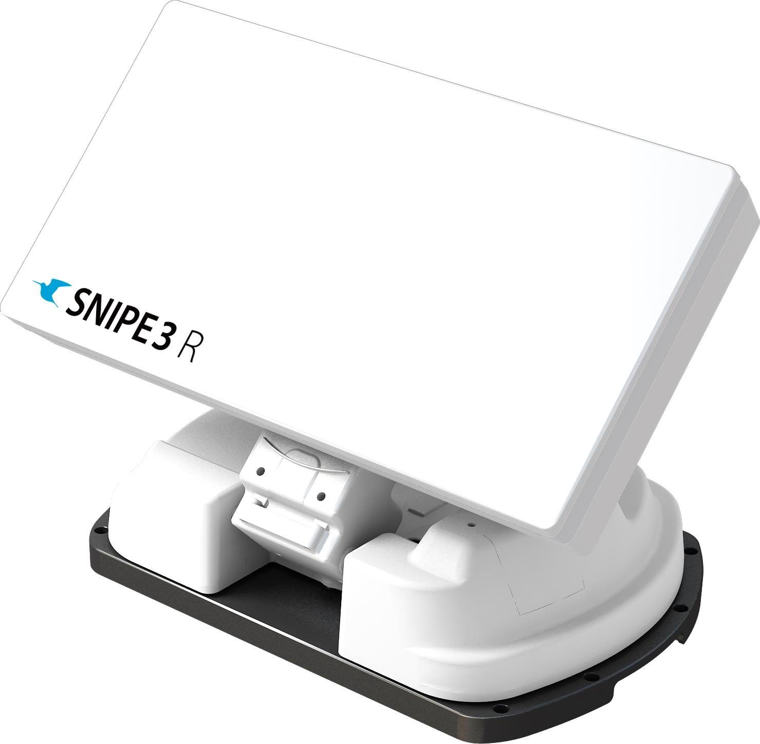 Selfsat Snipe 3 R Single mit Fernbedienung - Vollautomatische Satellit Camping Sat-Anlage