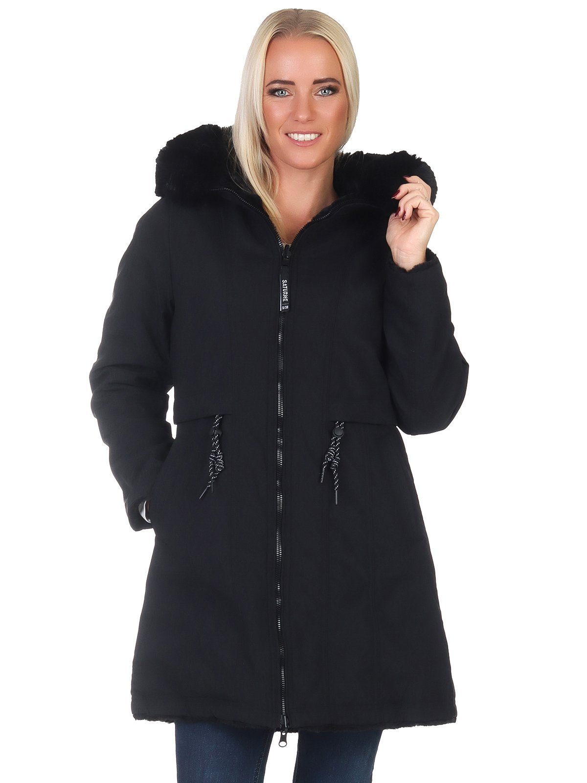 Aurela Damenmode Parka Winterjacke für Damen günstig online kaufen
