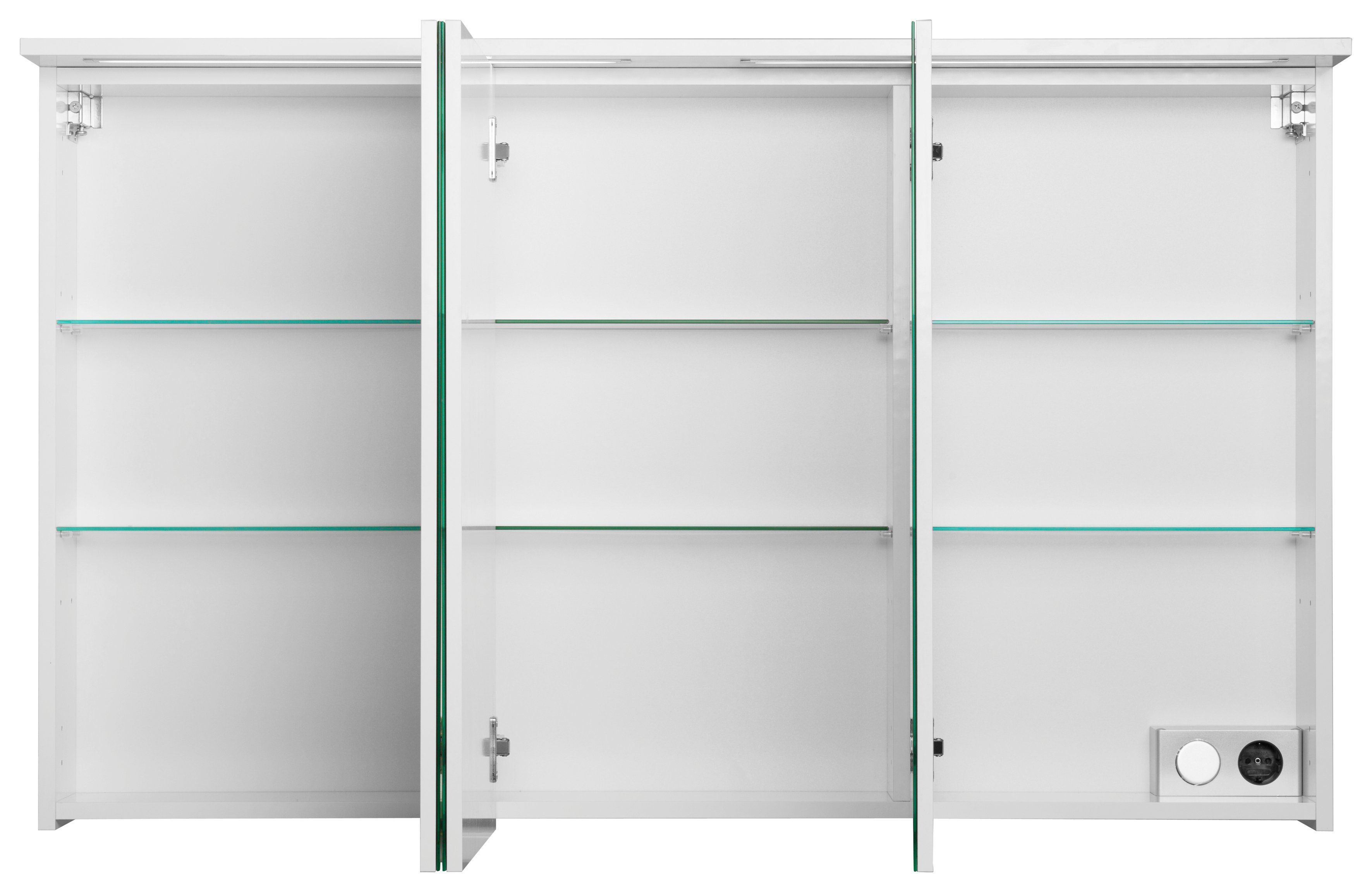 Schildmeyer Spiegelschrank Profil 16, Spiegelschrank, Made in Germany, B: 120 cm Solide Verarbeitung - Dieses Produkt ist in Deutschland gefertigt