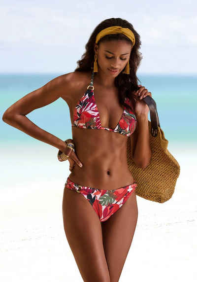 LASCANA Bikini-Hose Ava im tropischen Design