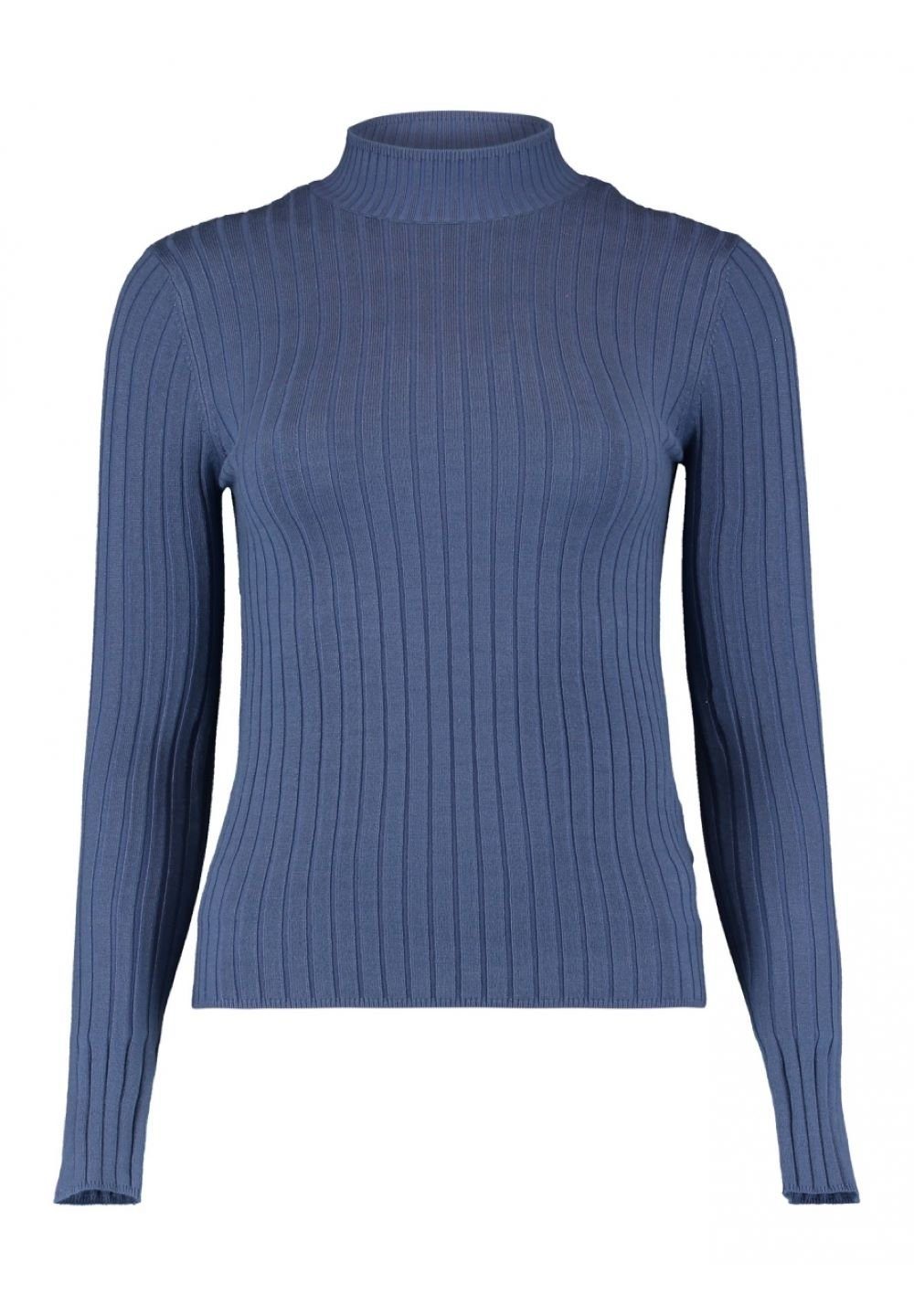 HaILY’S Stehkragenpullover DA-PO1911019 blue shardow