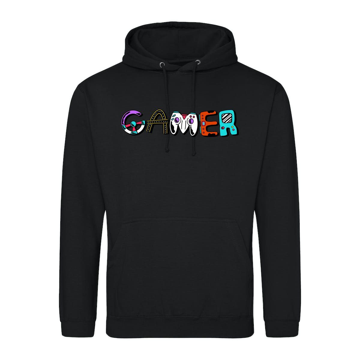 Youth Designz Kapuzenpullover Gamer Herren Hoodie Pullover mit trendigem Frontprint