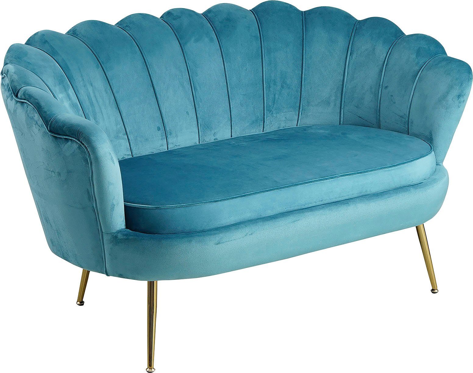 SalesFever 2-Sitzer "Clam Komfort-Duo-Sitz", Muscheldesign-Breite 136 cm: P günstig online kaufen