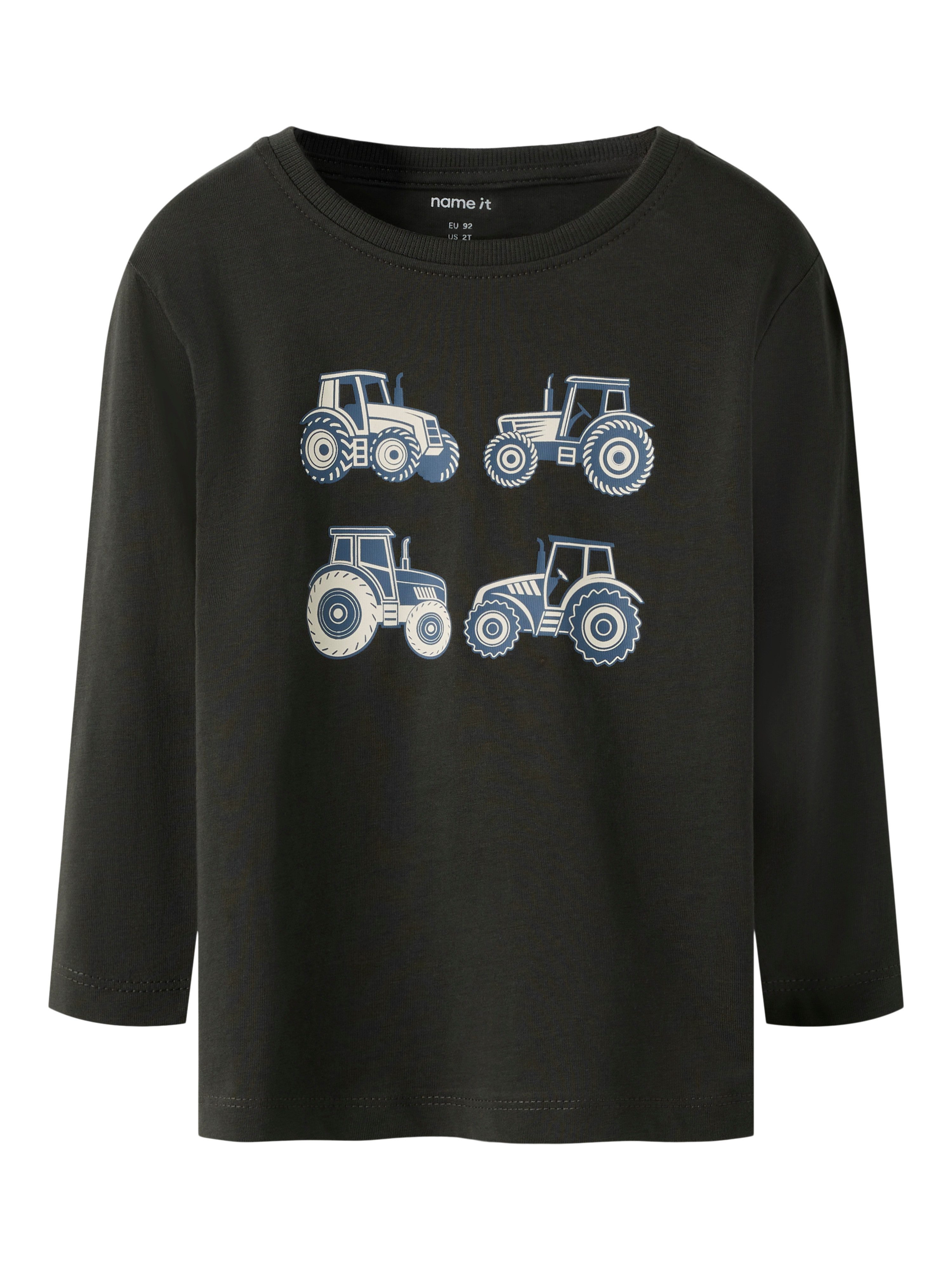 Name It Langarmshirt NMMVICTOR LS NREG TOP Baumwolle, regular fit