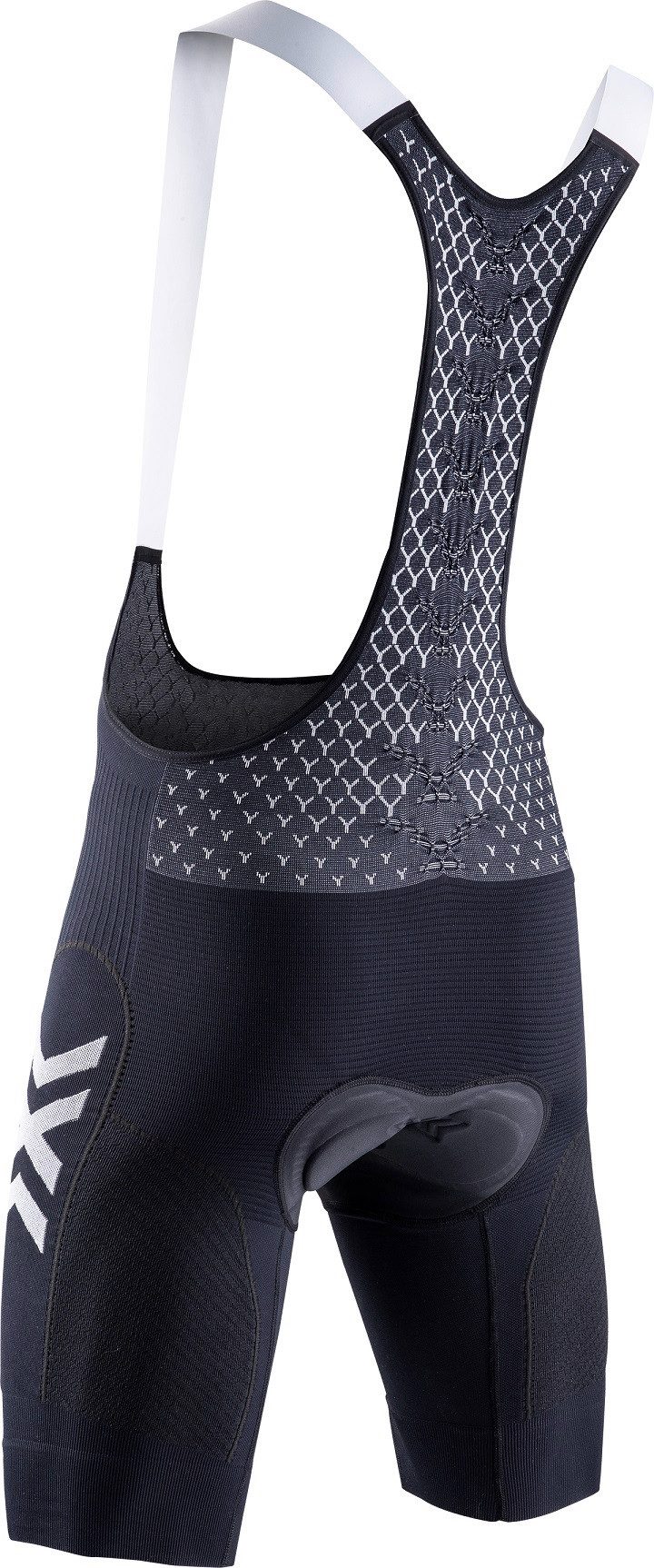 X-Bionic Fahrradhose Bike Twyce 4.0 BIB Short Padded schwarz/weiss Herren