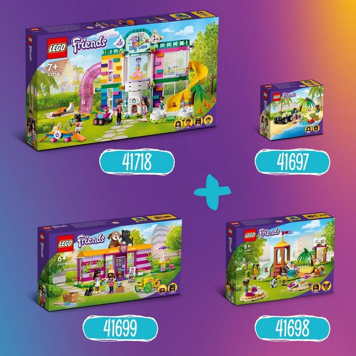 LEGO® Konstruktions-Spielset 4er Set: 41698 Tierspielplatz + 41699 Tieradoption