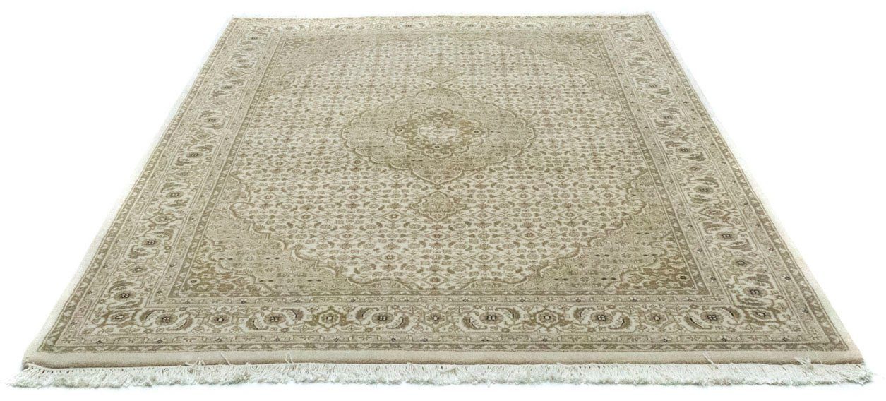 Wollteppich Bidjar Medaillon Beige 236 x 168 cm, morgenland, rechteckig, Höhe: 15 mm, Handgeknüpft