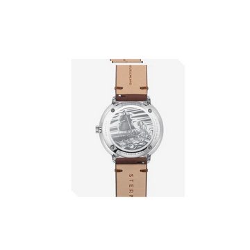 STERNGLAS Automatikuhr Hamburg, Automatikuhr, Sammler, Limitiert, Edelstahl, 42mm, Automatik, wechselbare Armbänder, Sammlerstück