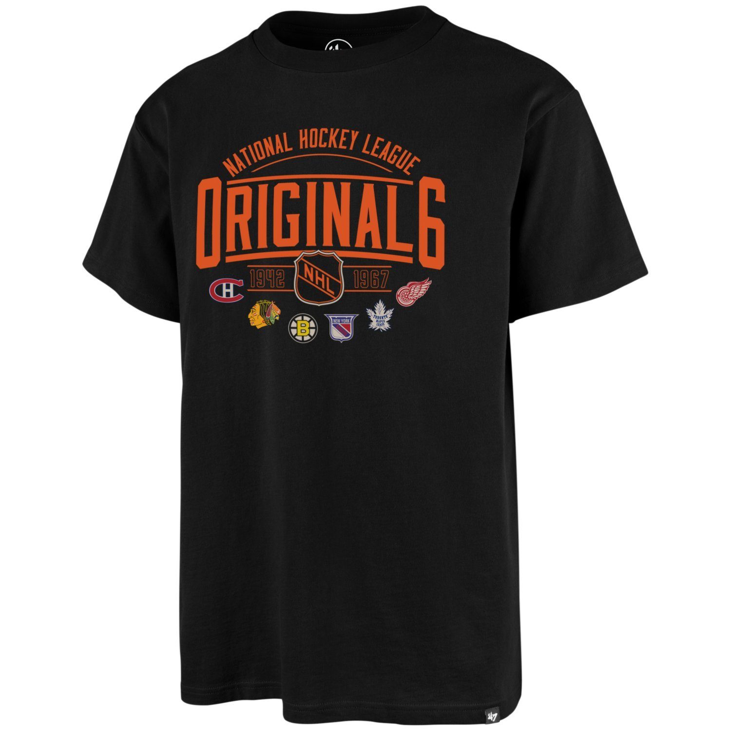 '47 Brand Print-Shirt NHL DISTRESSED Original Six