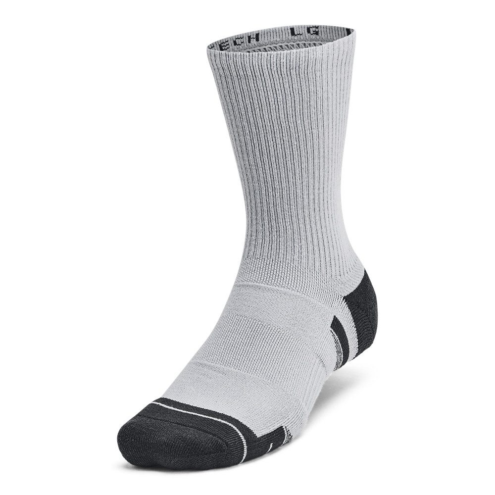 Under Armour® Sportsocken UNISEX UA PERF TECH 6PK CREW (6-Paar) für Fitness und sportliche Aktivitäten, robustes Material
