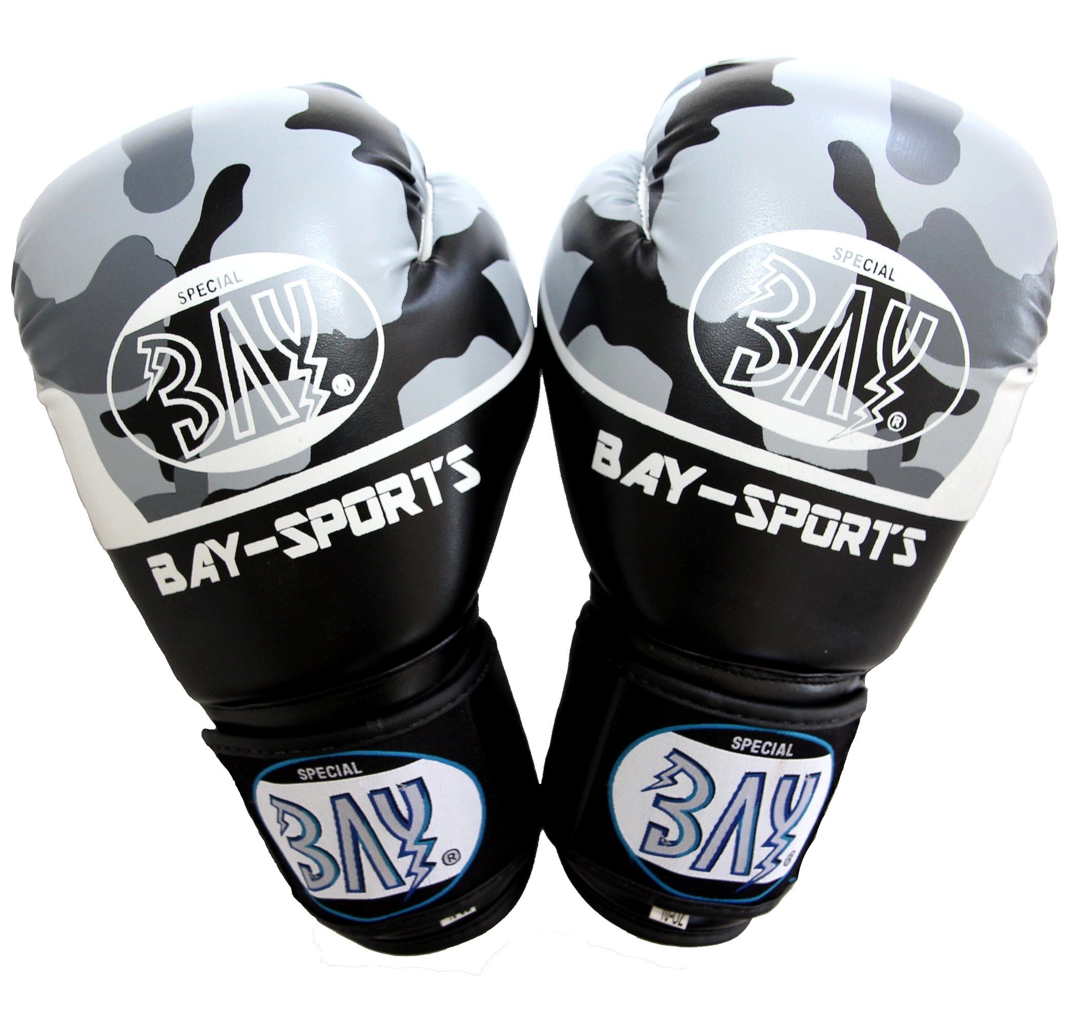 Sport Kampfsportausrüstung BAY-Sports Boxhandschuhe Camouflage Box-Handschuhe Boxen Kickboxen