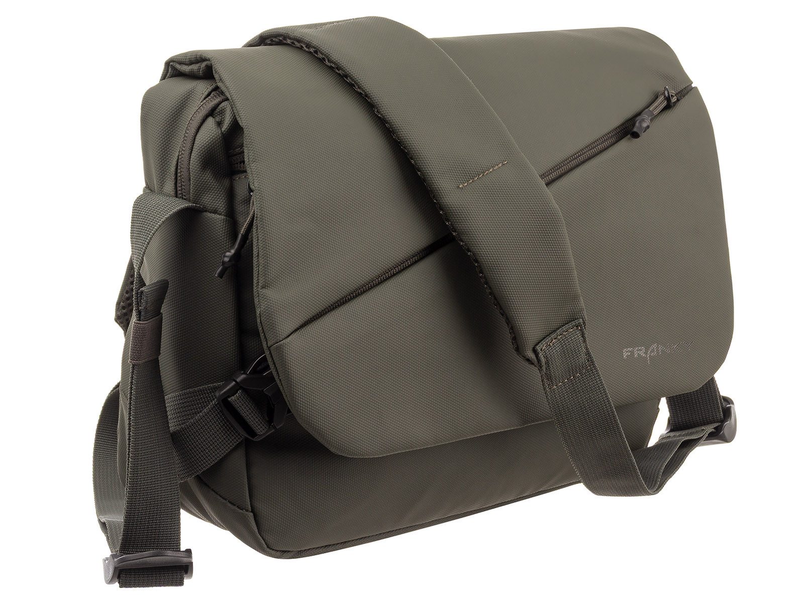 Franky Umhängetasche Überschlag Tasche CT17-M-B Messenger (1-tlg)