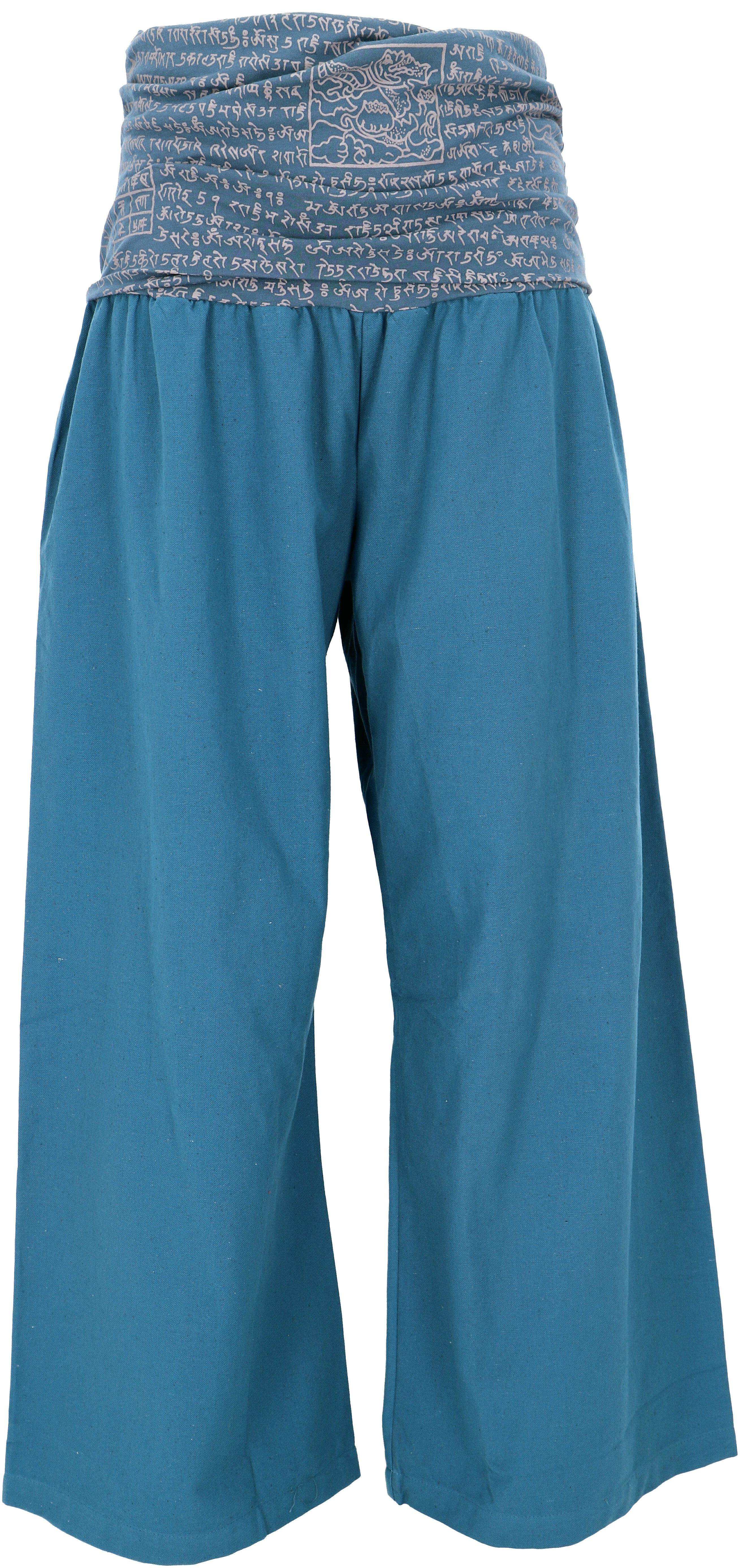 Guru-Shop Relaxhose Weite Marlenehose, Buddha Wellnesshose,.. günstig online kaufen