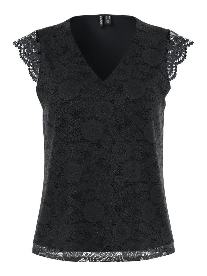 pieces Spitzenshirt – Feminines Spitzentop für günstig online kaufen