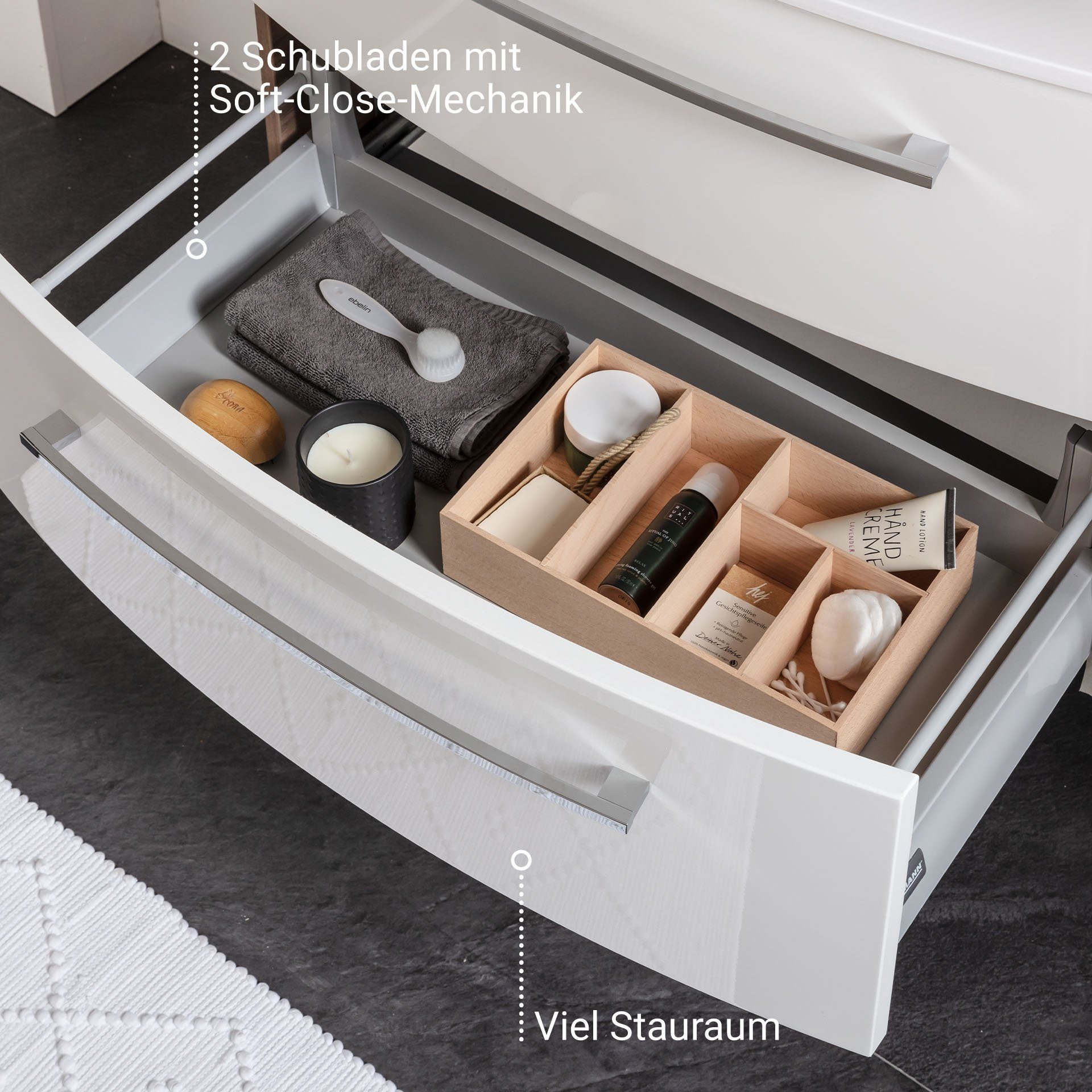 FACKELMANN Waschbeckenunterschrank Verona Waschbeckenunterschrank