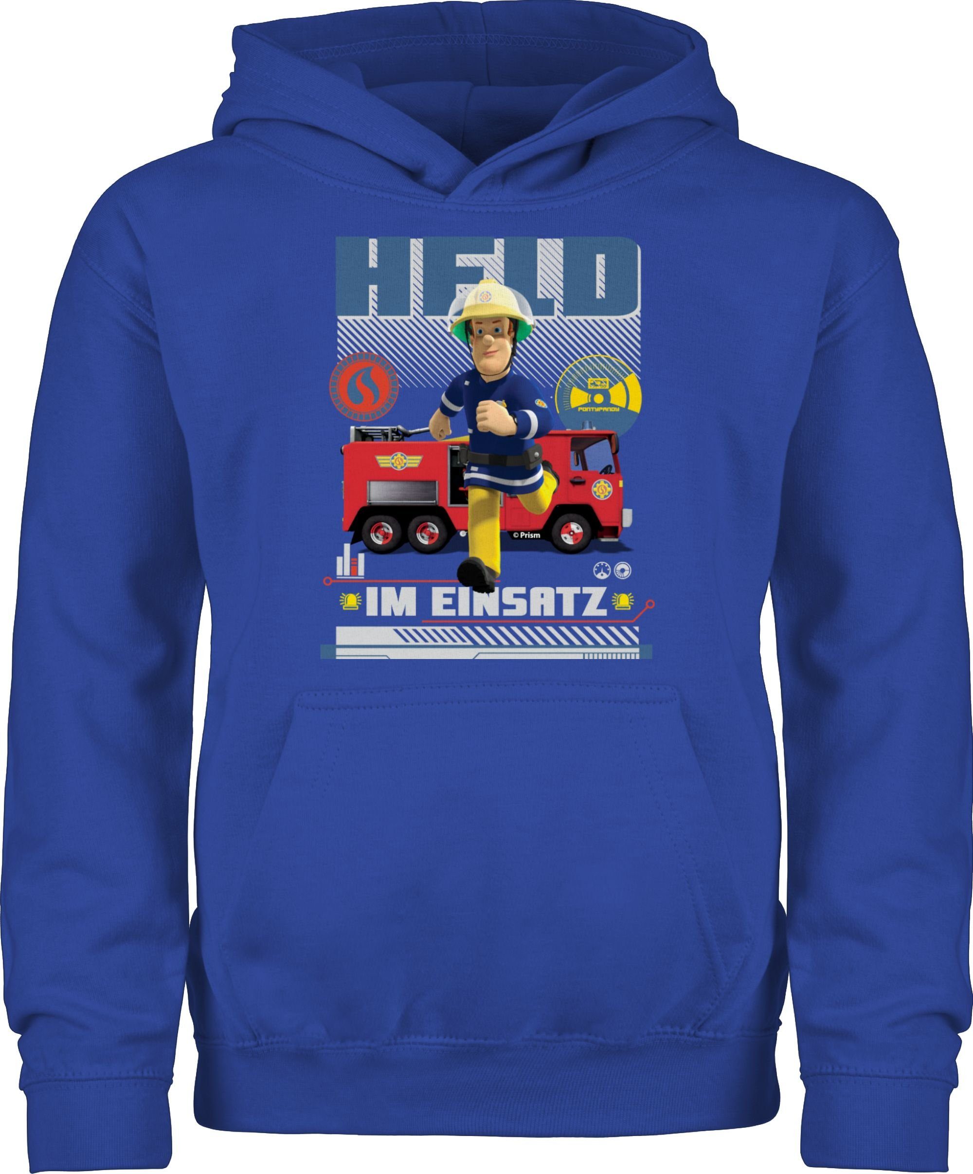 Shirtracer Hoodie Held im Einsatz Feuerwehrmann Sam Jungen