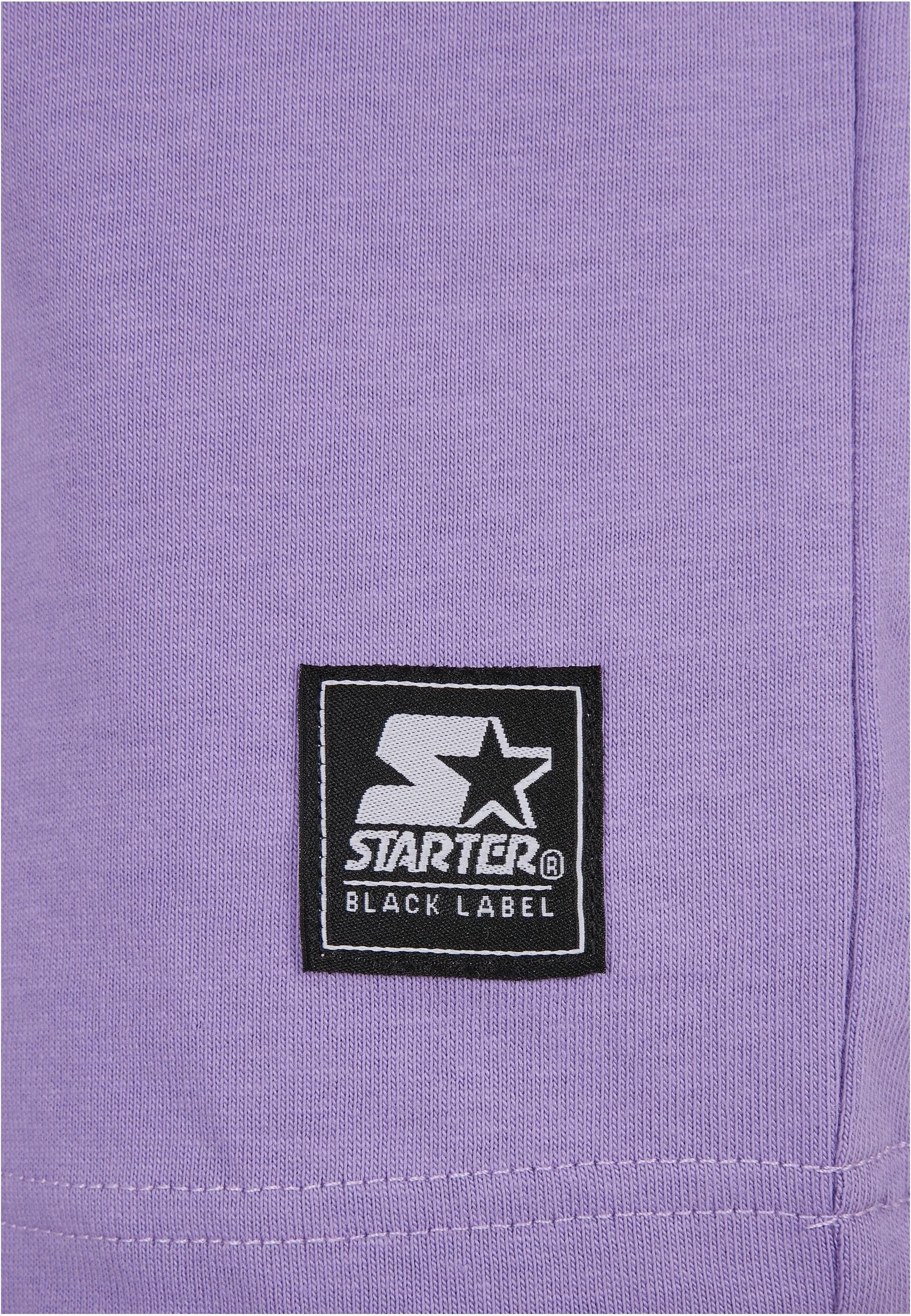 Black (1-tlg) Oversize paisleypurple S Starter Peak Label T-Shirt Herren Tee Starter