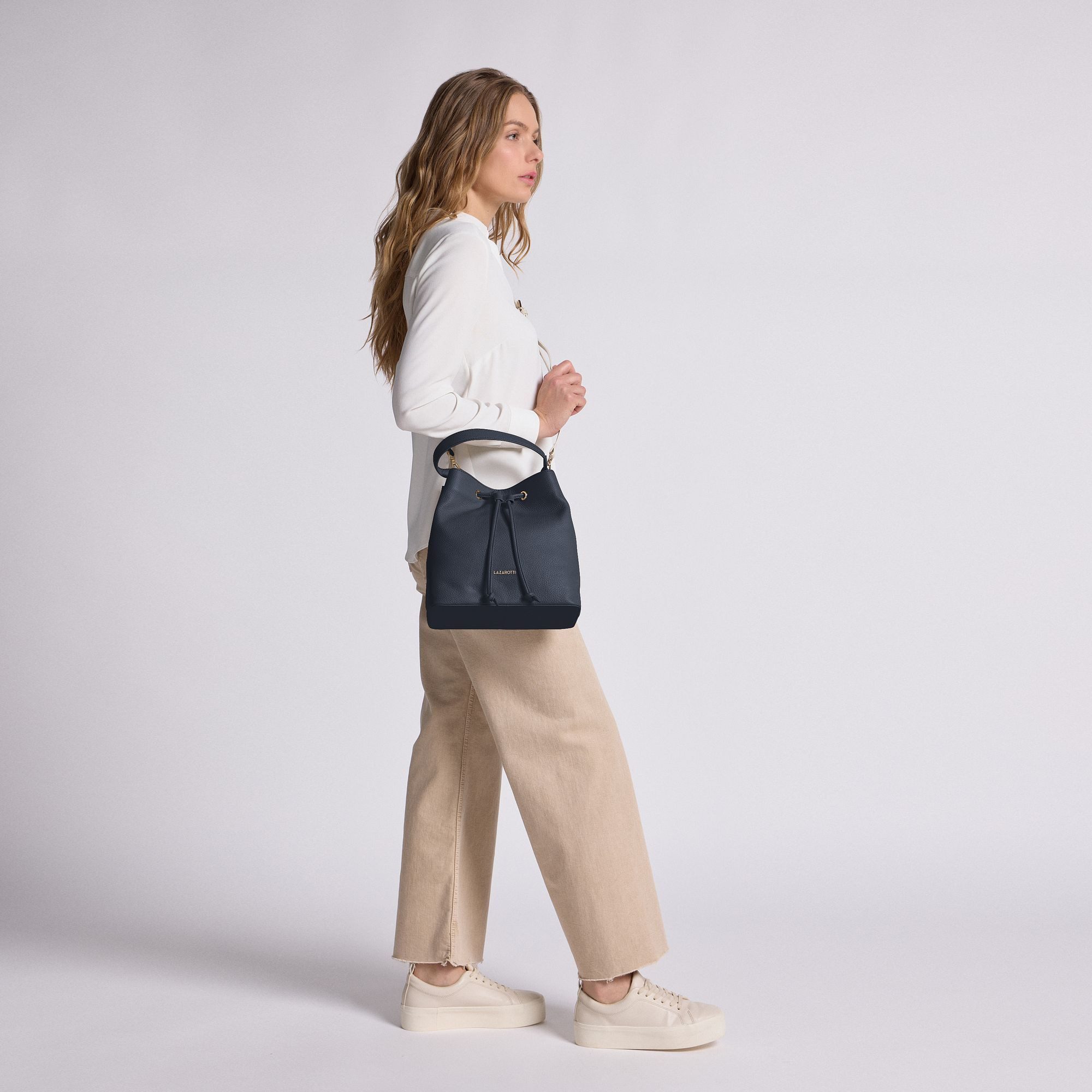 Lazarotti Beuteltasche Bologna Leather, Leder günstig online kaufen