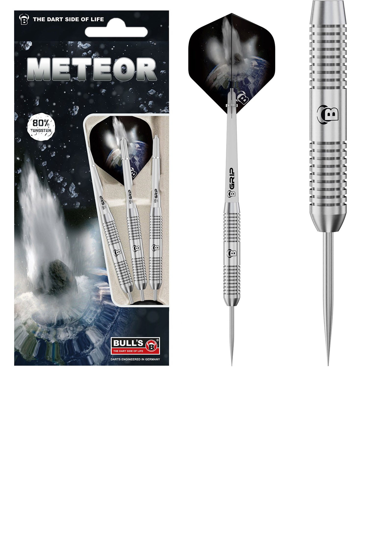 Dartpfeil Meteor MT1 Dartpfeile 80% Tungsten Darts-Set Anfänger
