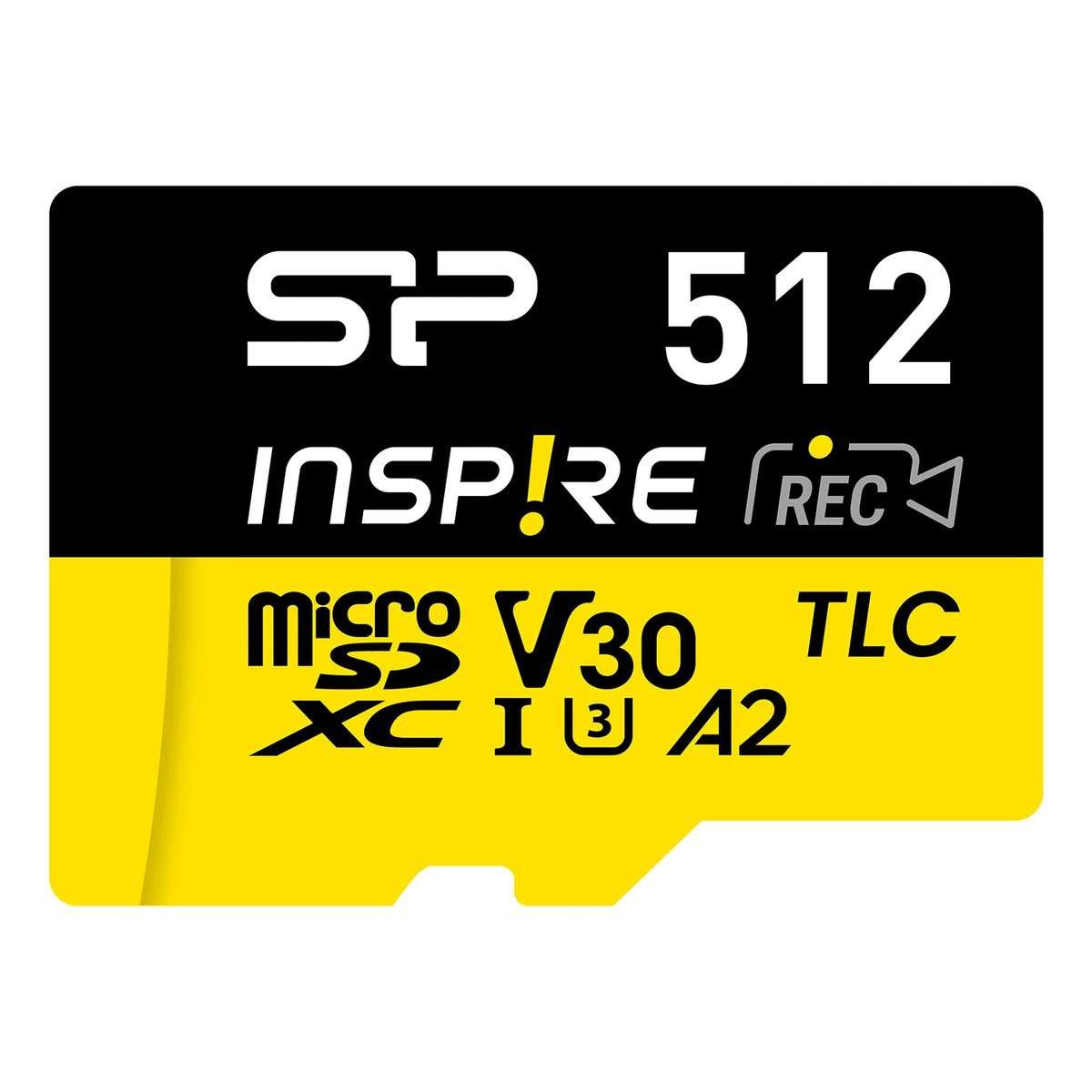 SILICON POWER Silicon Power Inspire 512 GB MicroSDXC UHS-I Klasse 10 Micro SD-Karte