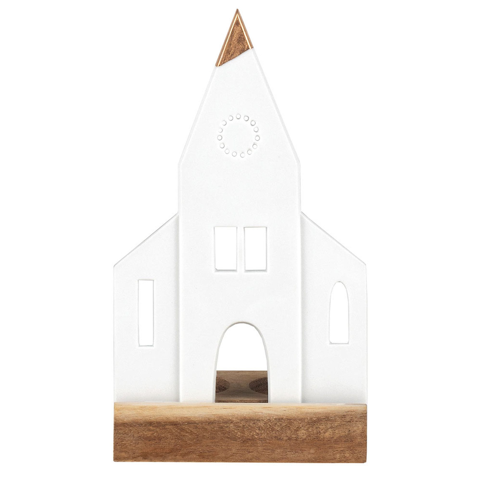 Räder Teelichthalter räder Kirche Kerzenständer Teelicht weiß günstig online kaufen