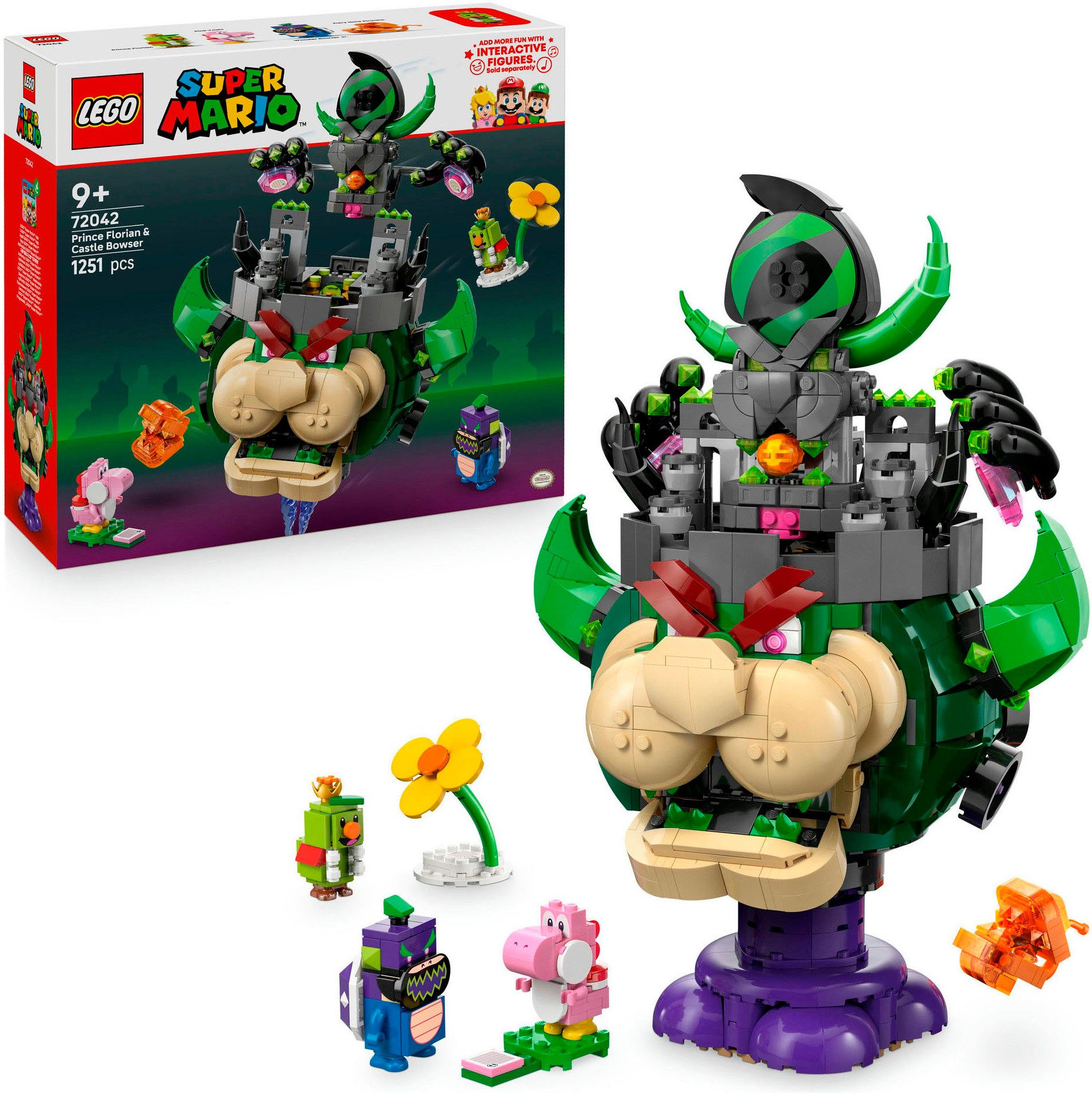 LEGO® Prinz Florian & Schloss-Bowser (72042), LEGO Super Mario Konstruktion günstig online kaufen